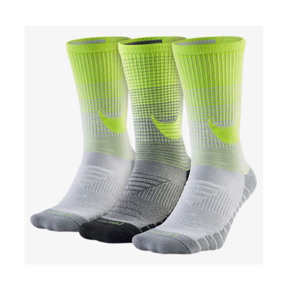 Nike Other - Nike Training Dry Cushioned Crew Socks 3 Pack